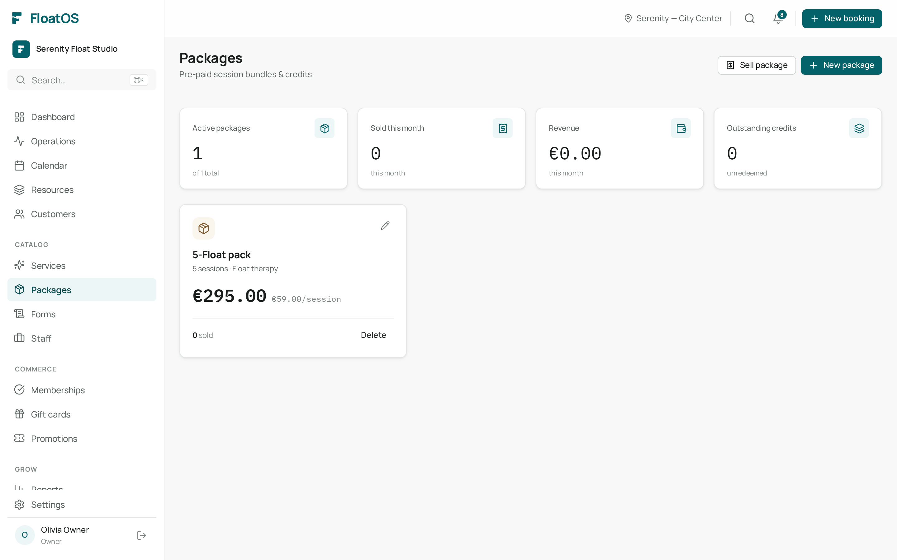 Packages overview